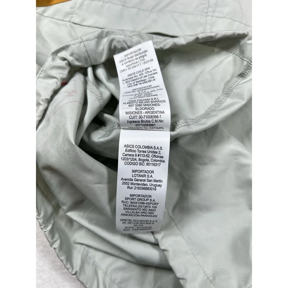 ASICS Tech Rep Track Club 1/4 Zip Colorblock Running Jacket Rare - Picture 11 of 12